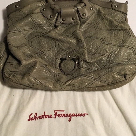 Authentic Salvatore Ferragamo Celtico  Bag - Picture 1 of 9